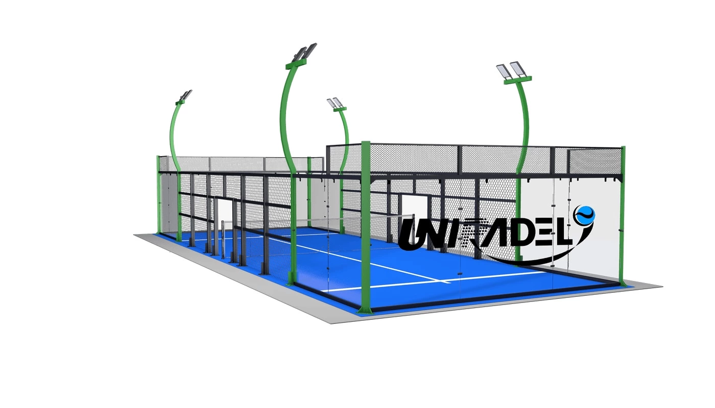 Single Padel Court - Panoramic