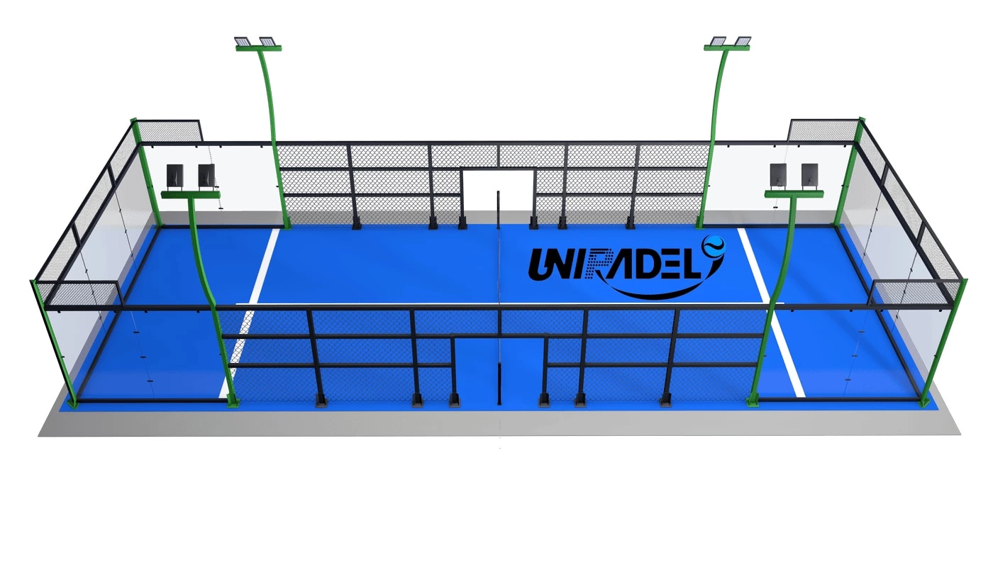 Single Padel Court - Panoramic