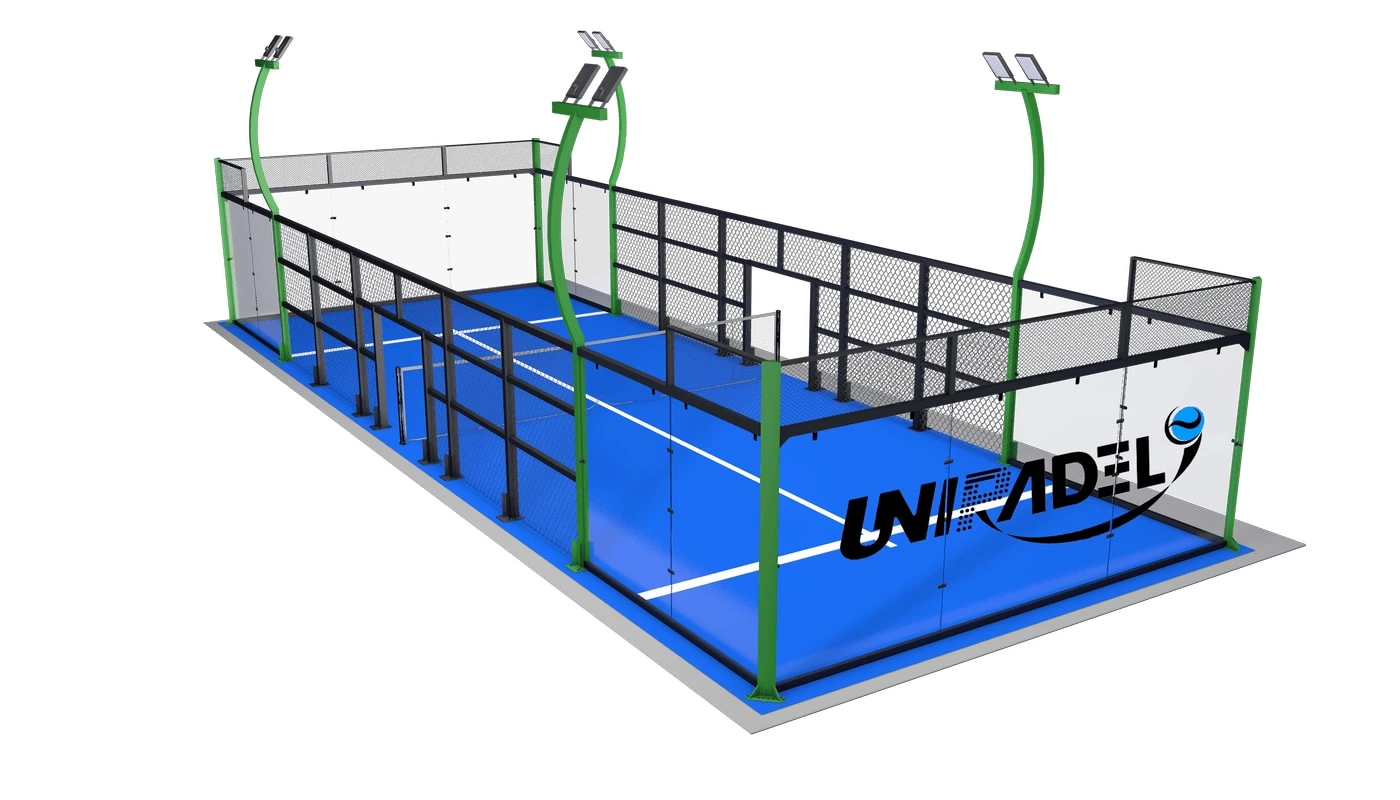 Single Padel Court - Panoramic