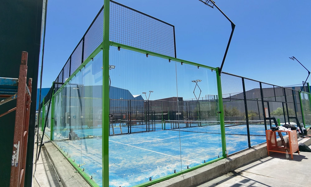 How did the padel court become a hot property?