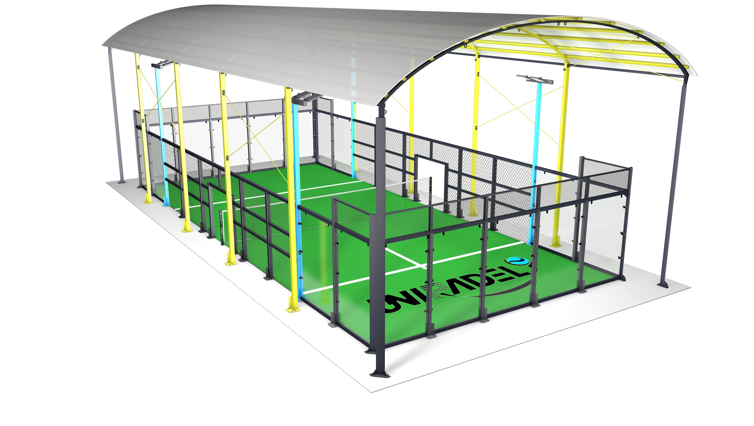 Classic Padel Court with Roof