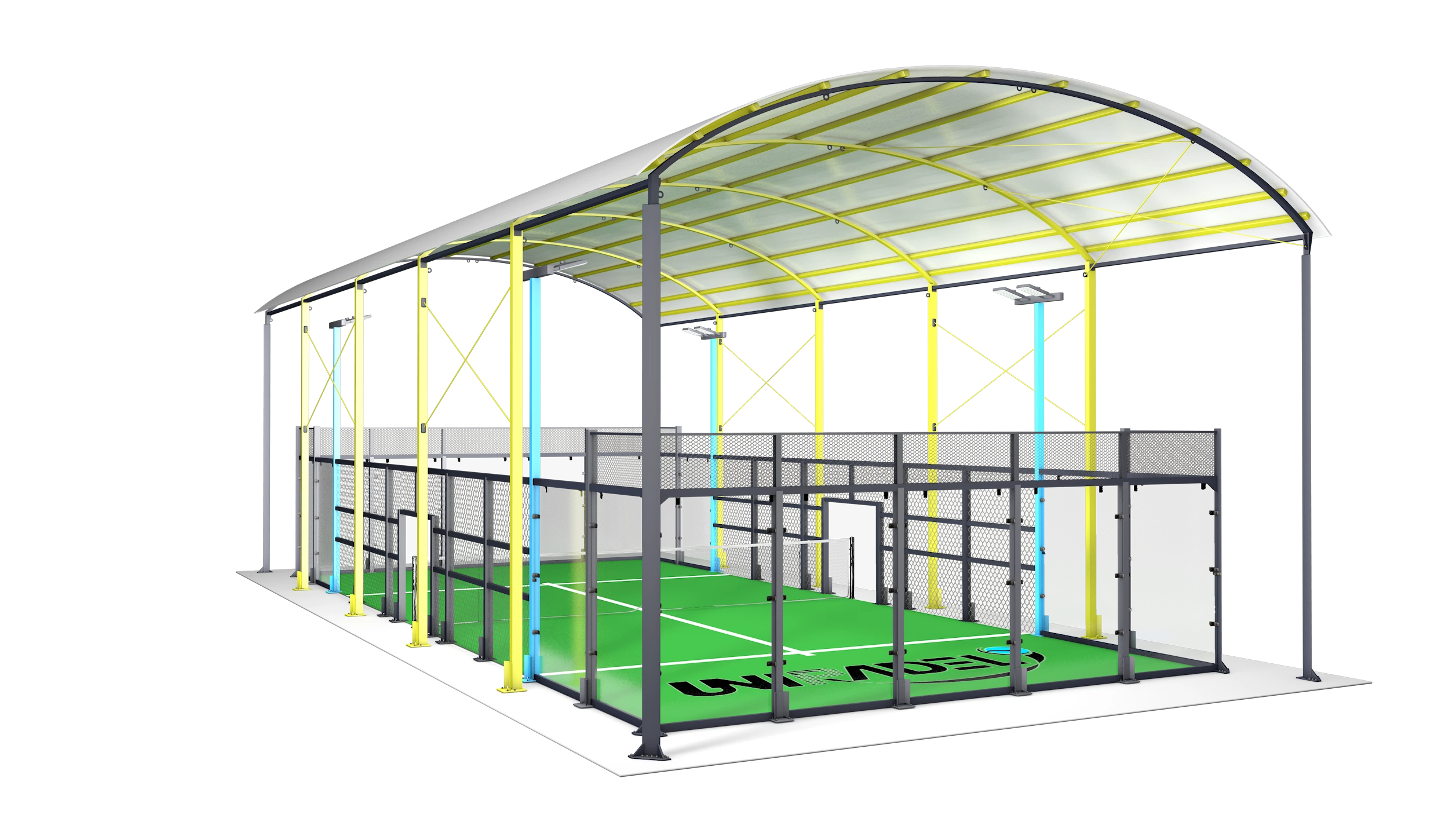 Classic Padel Court with Roof