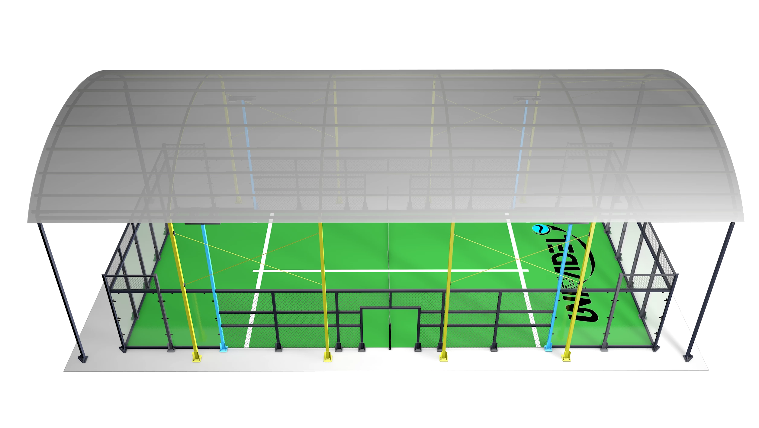 Classic Padel Court with Roof