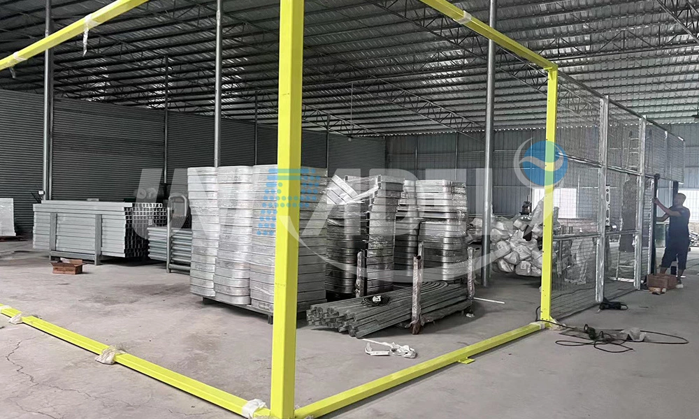 UK Client Visit Unipadel Factory