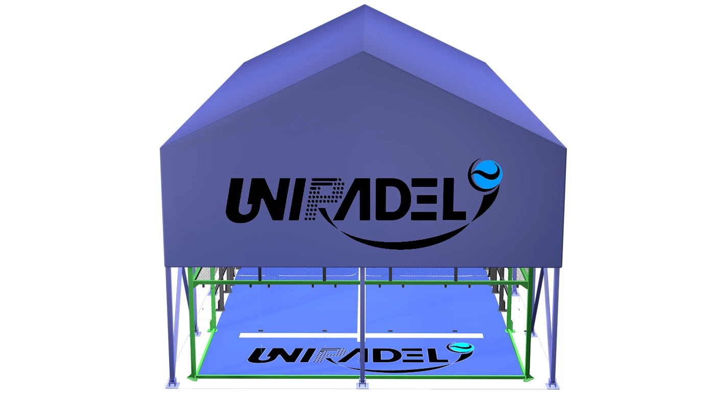 Panoramic Padel Court with Roof