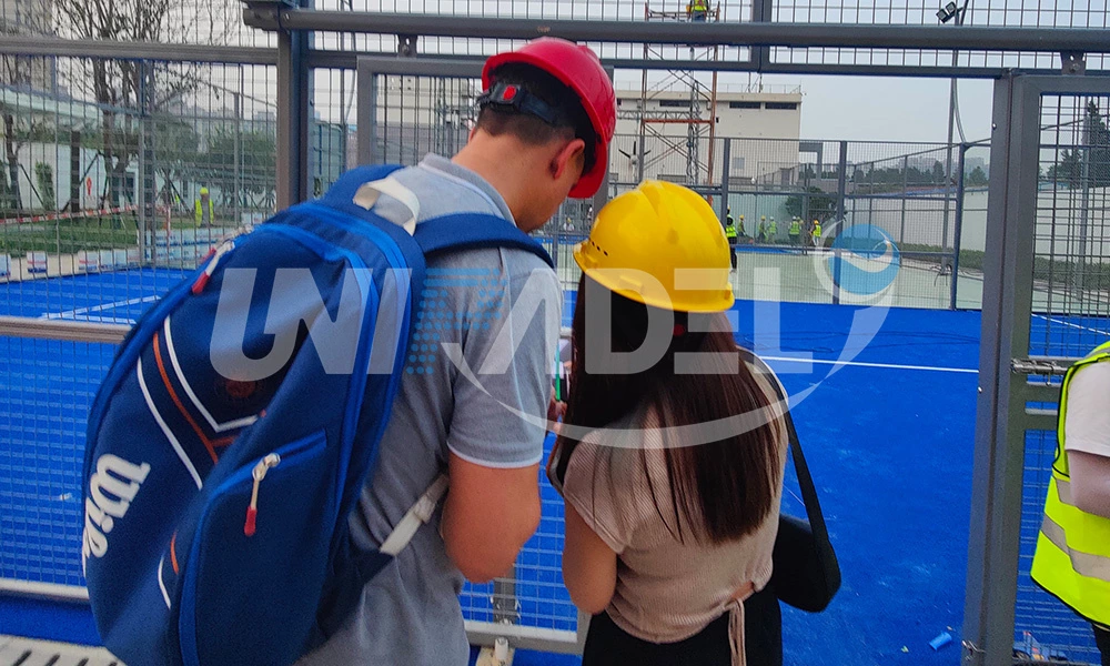 Padel Factory Visit-Production Process | Court Quality