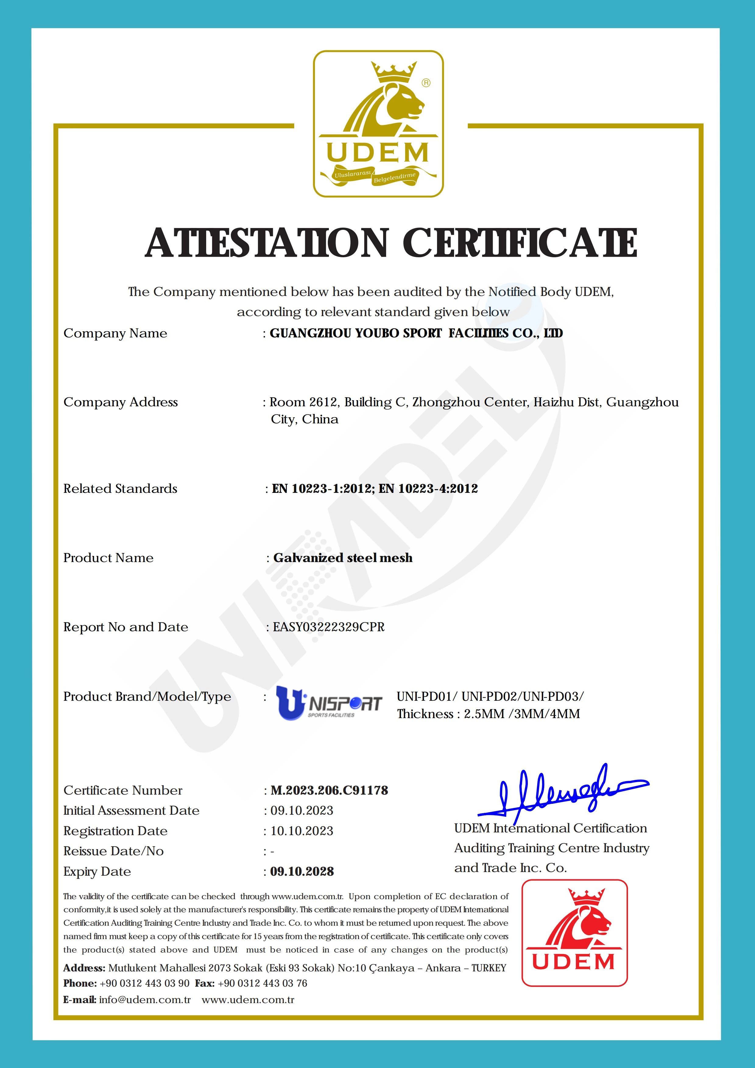 Galvanized Steel Mesh