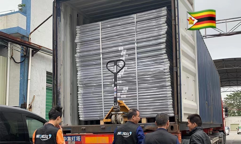 Panoramic Padel courts sent to Zimbabwe