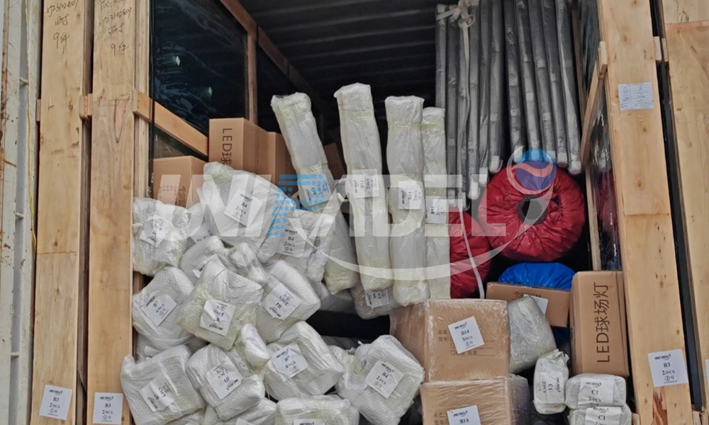 Padel courts Sent to Mexico