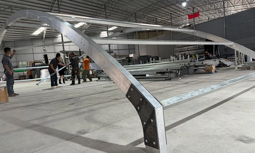 Padel Courts Sunshade Roof|Aluminum Alloy Profile