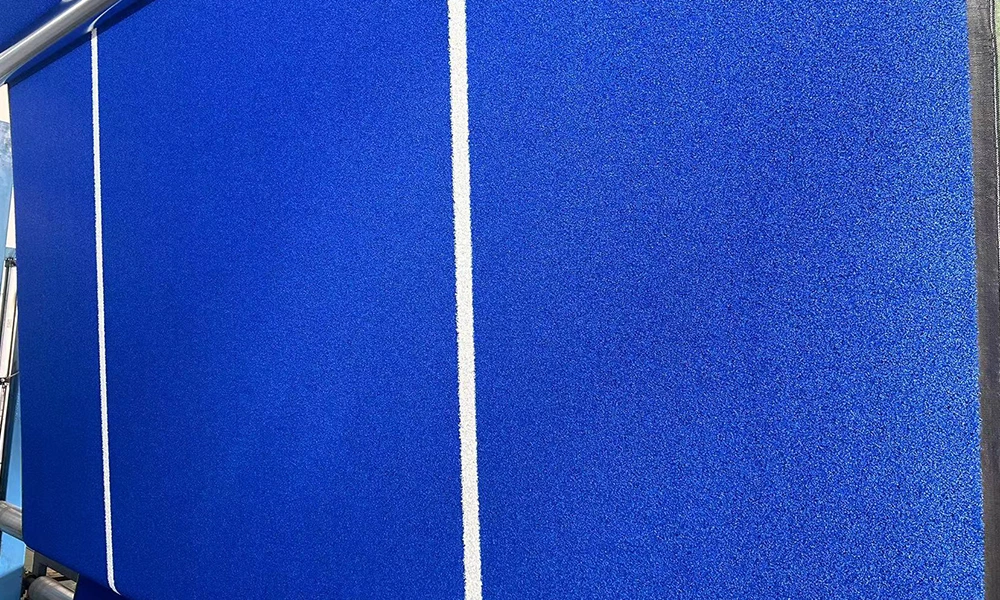 Why do padel courts use sand?