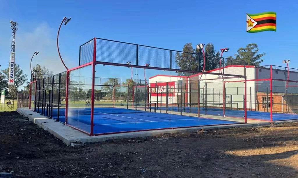 Zimbabwe padel court inspires sports vitality