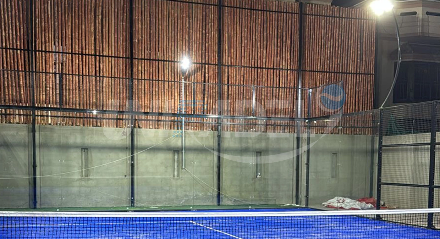 School padel court in Karachi, Pakistan