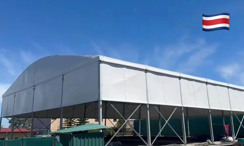 Roof Technical Features of Padel Court in Costa Rica