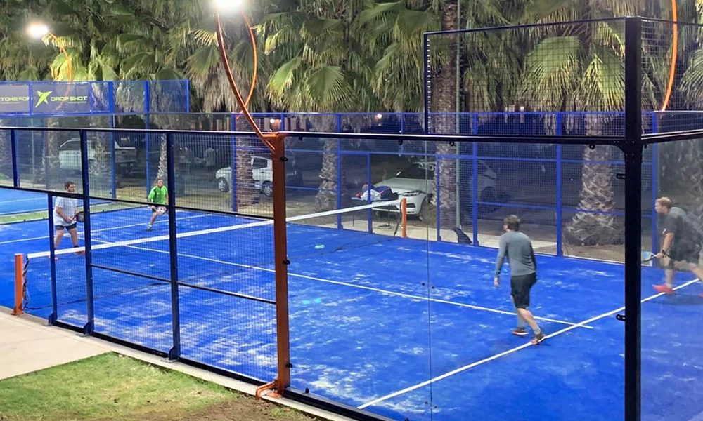 Analysis of the characteristics of the padel court