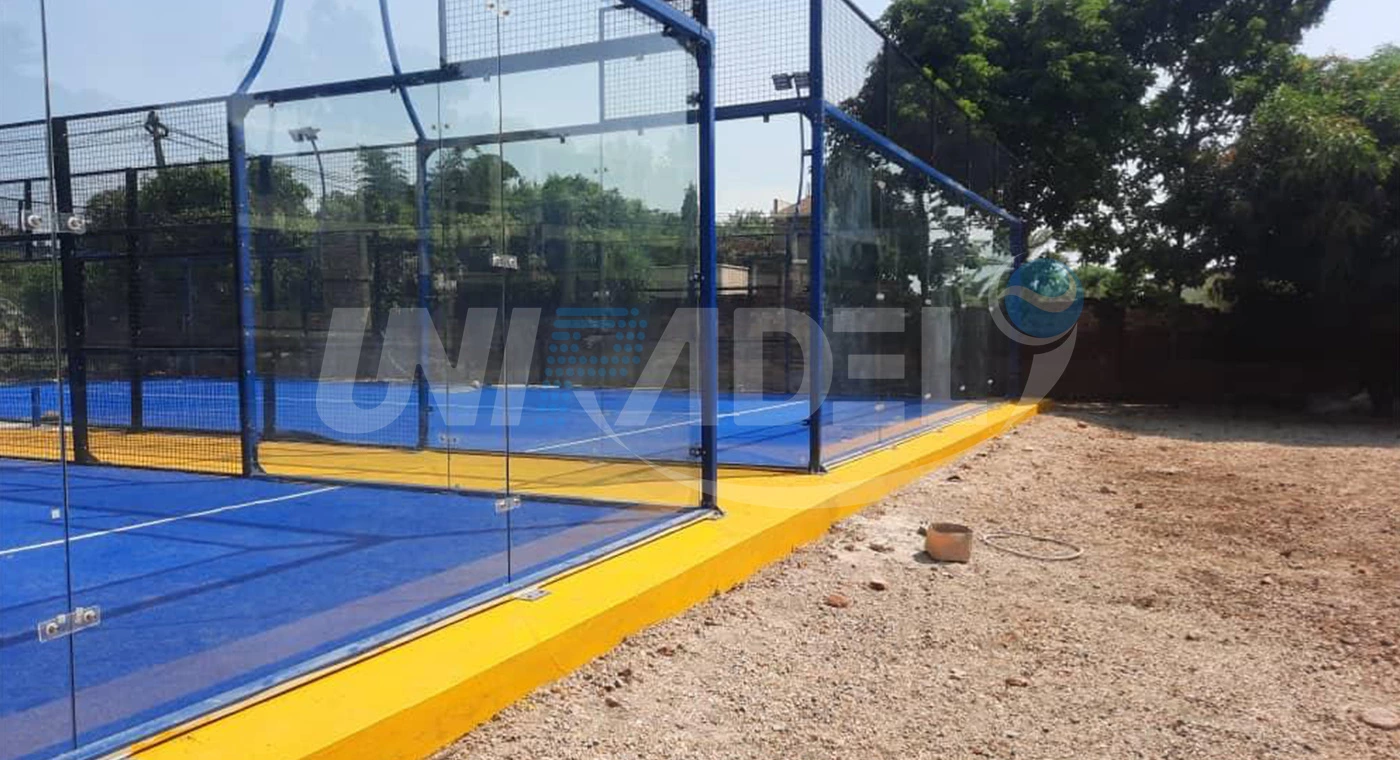 Padel Courts in Burundi, Africa(Blue)