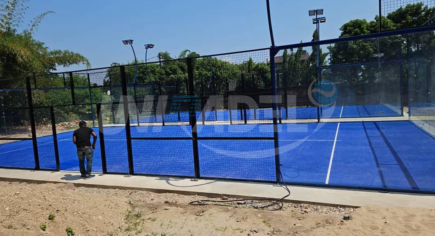 Padel Courts in Burundi, Africa(Blue)