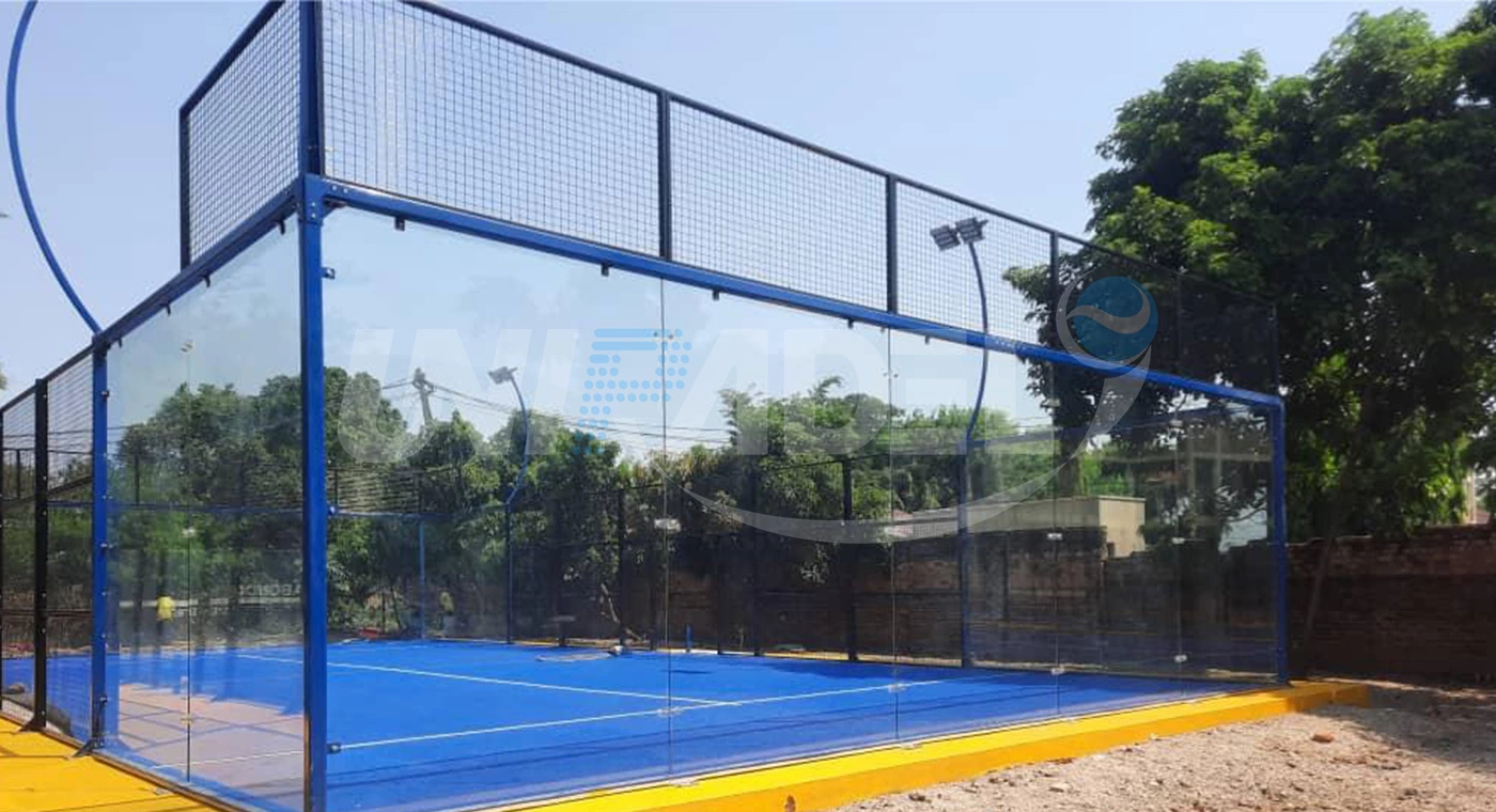 Padel Courts in Burundi, Africa(Blue)
