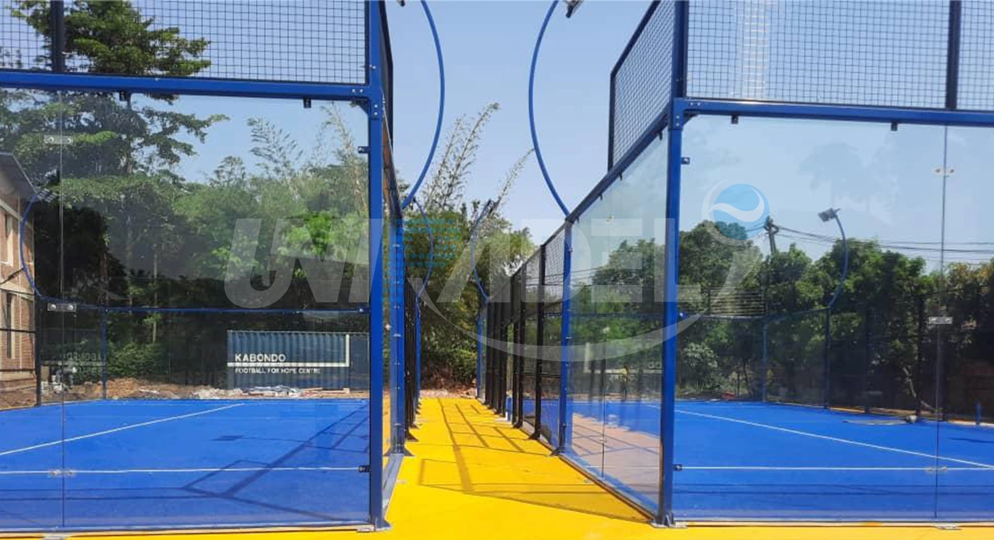 Padel Courts in Burundi, Africa(Blue)