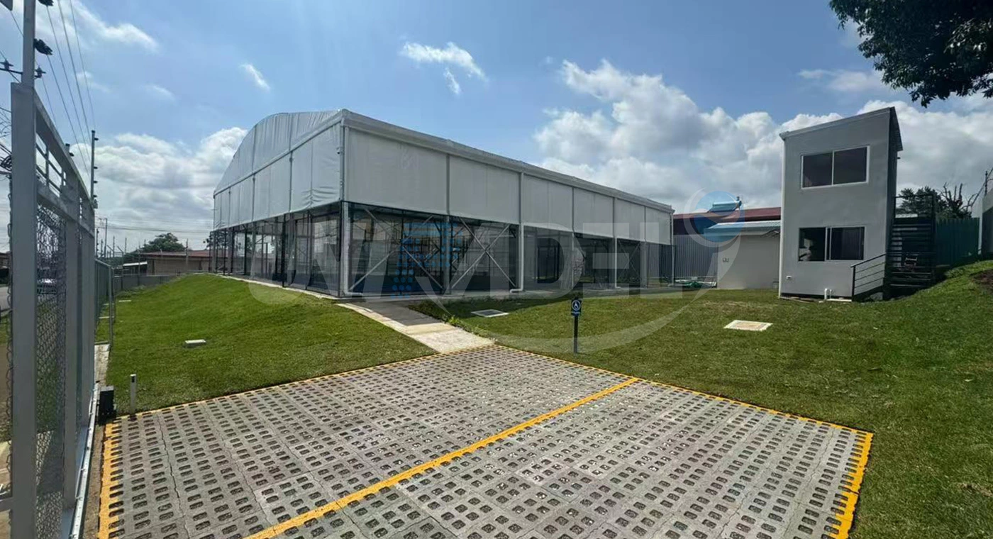 Padel court installation in Heredia, Costa Rica