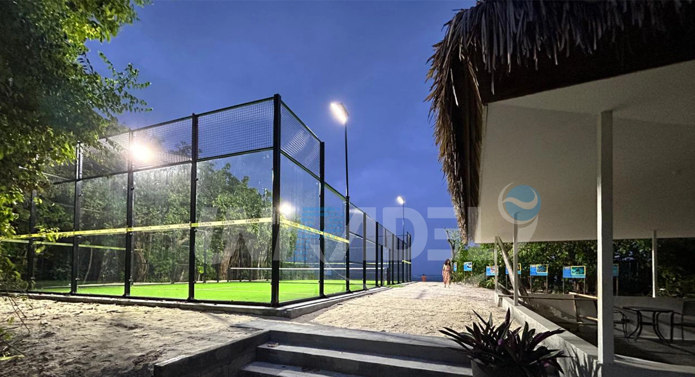 Classic Padel Court in Maldives