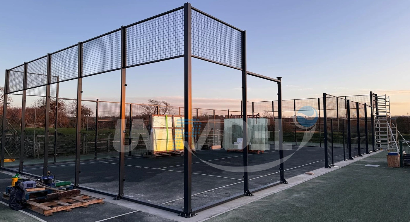 Padel Court in North Cornwall, UK