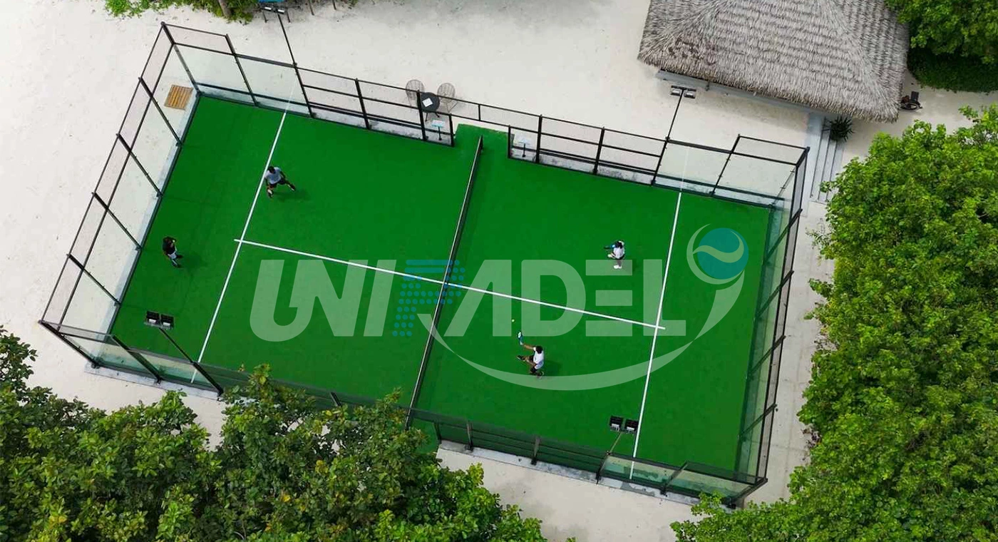 Classic Padel Court in Maldives