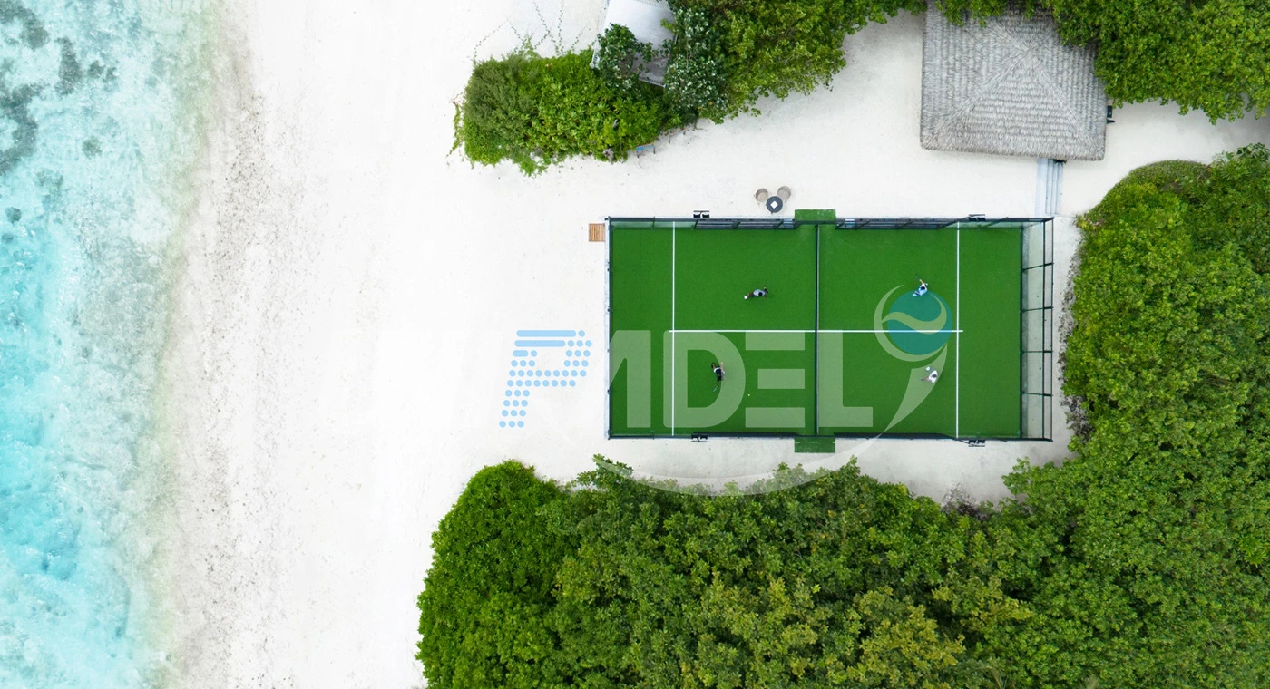 Classic Padel Court in Maldives