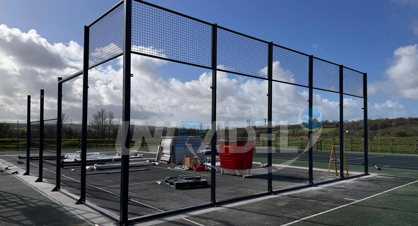 Padel Court in North Cornwall, UK