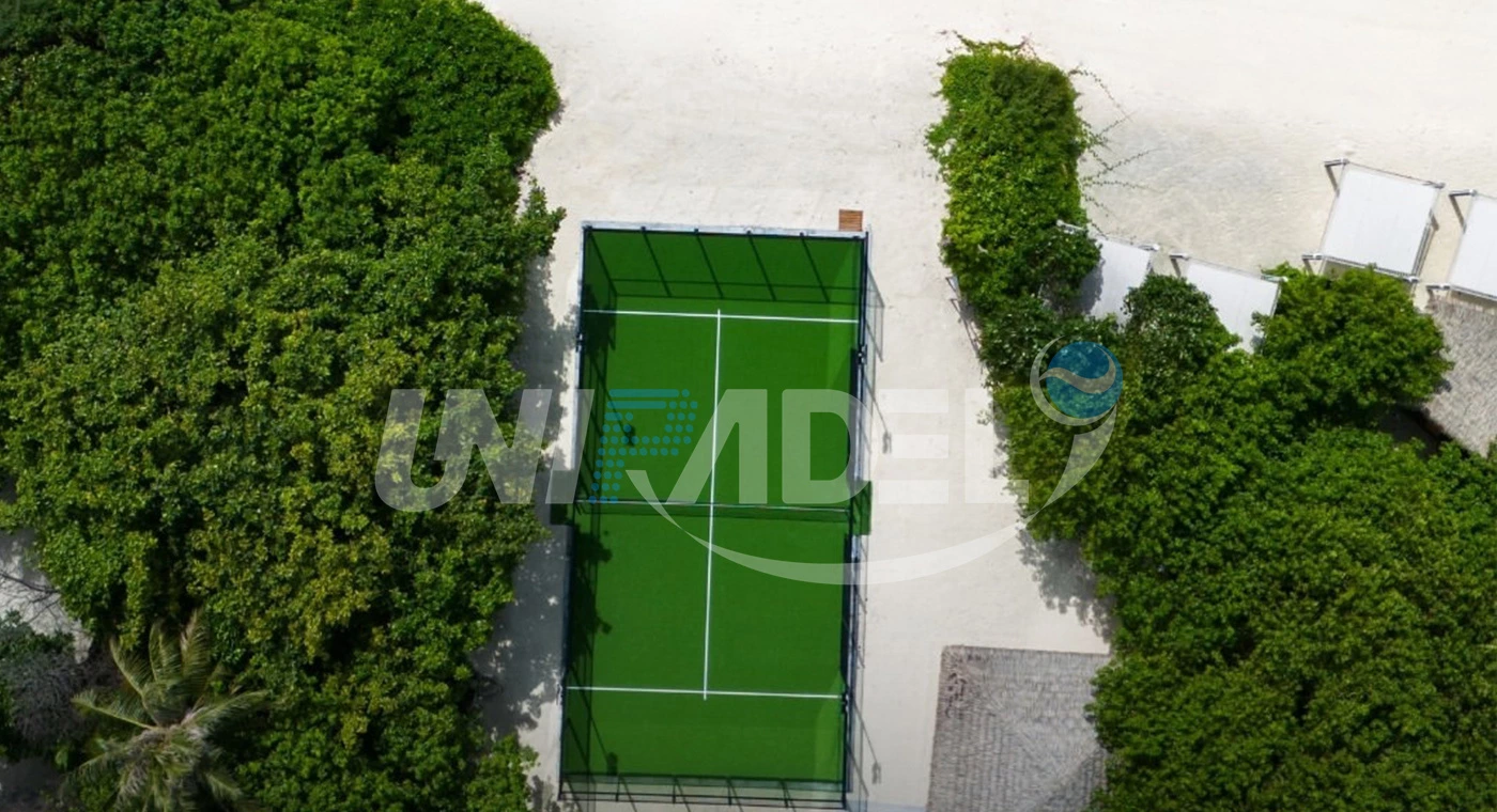Classic Padel Court in Maldives