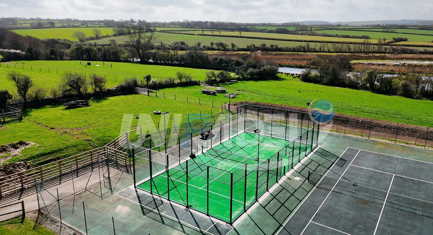Padel Court in North Cornwall, UK