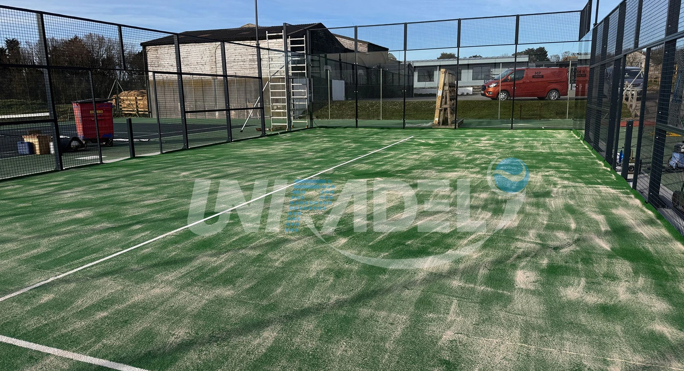 Padel Court in North Cornwall, UK