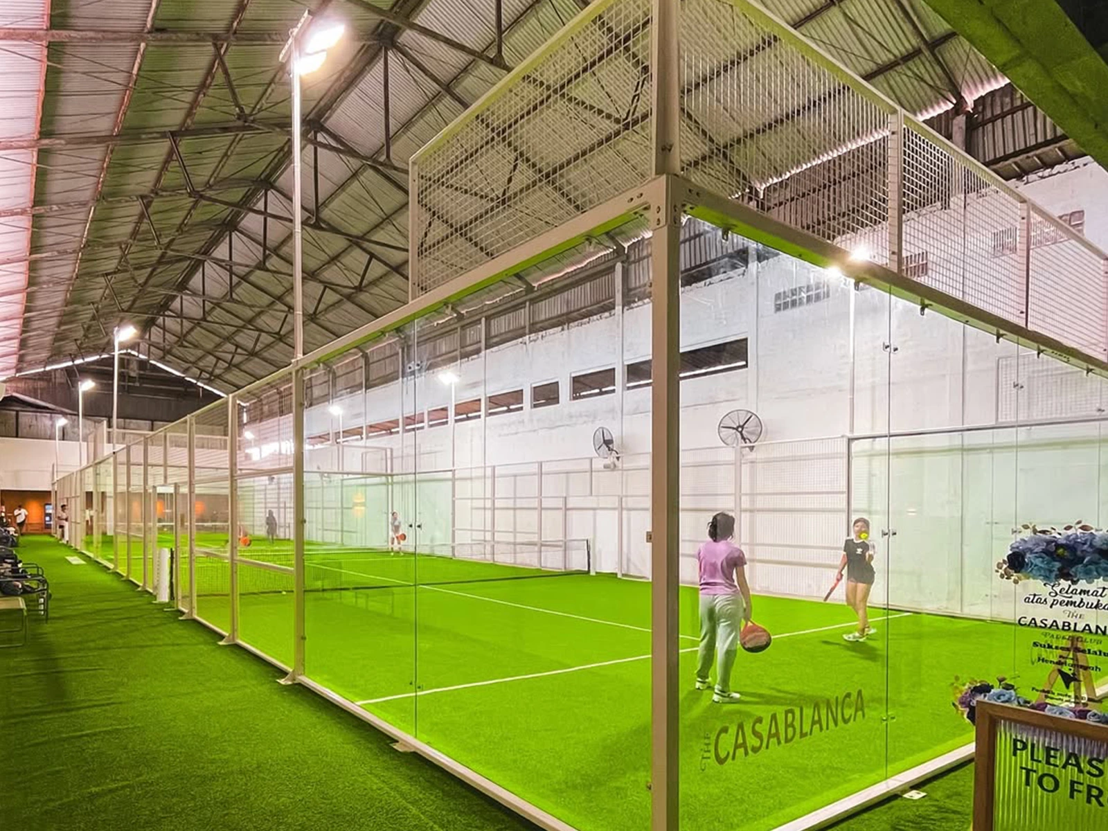 Padel Courts in Bandung, Indonesia