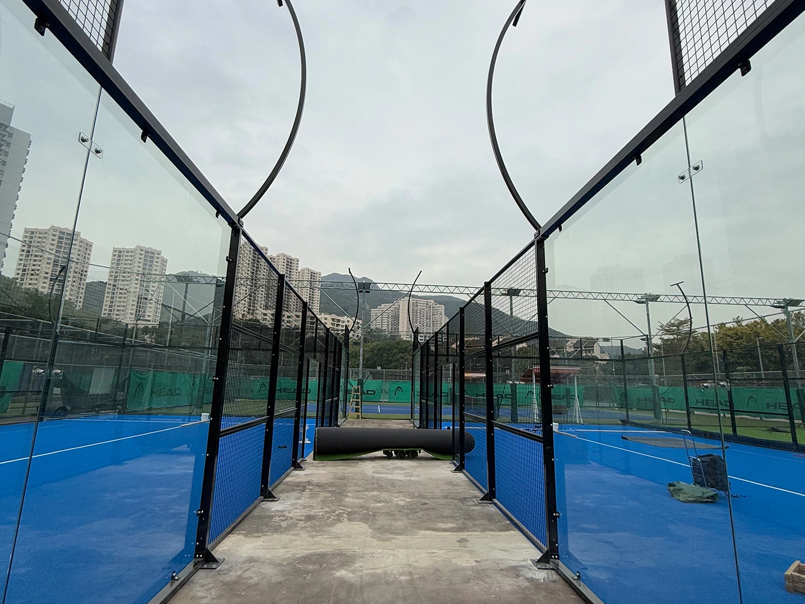 Padel Courts in Discovery Bay Recreation Club, HongKong