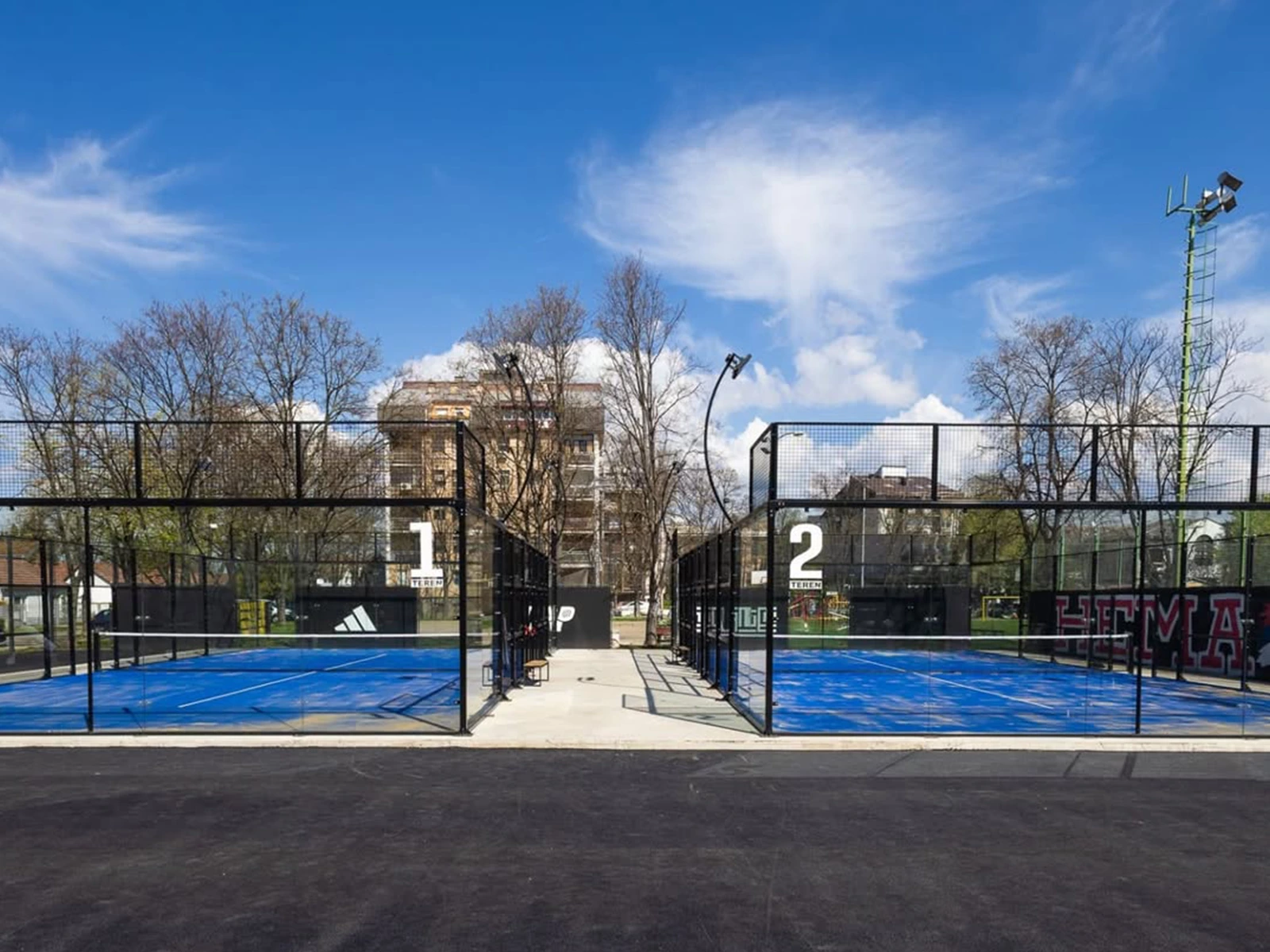 Padel Courts in Ruma, Serbia