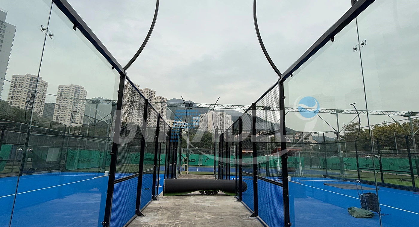 Padel Courts in Discovery Bay Recreation Club, HongKong