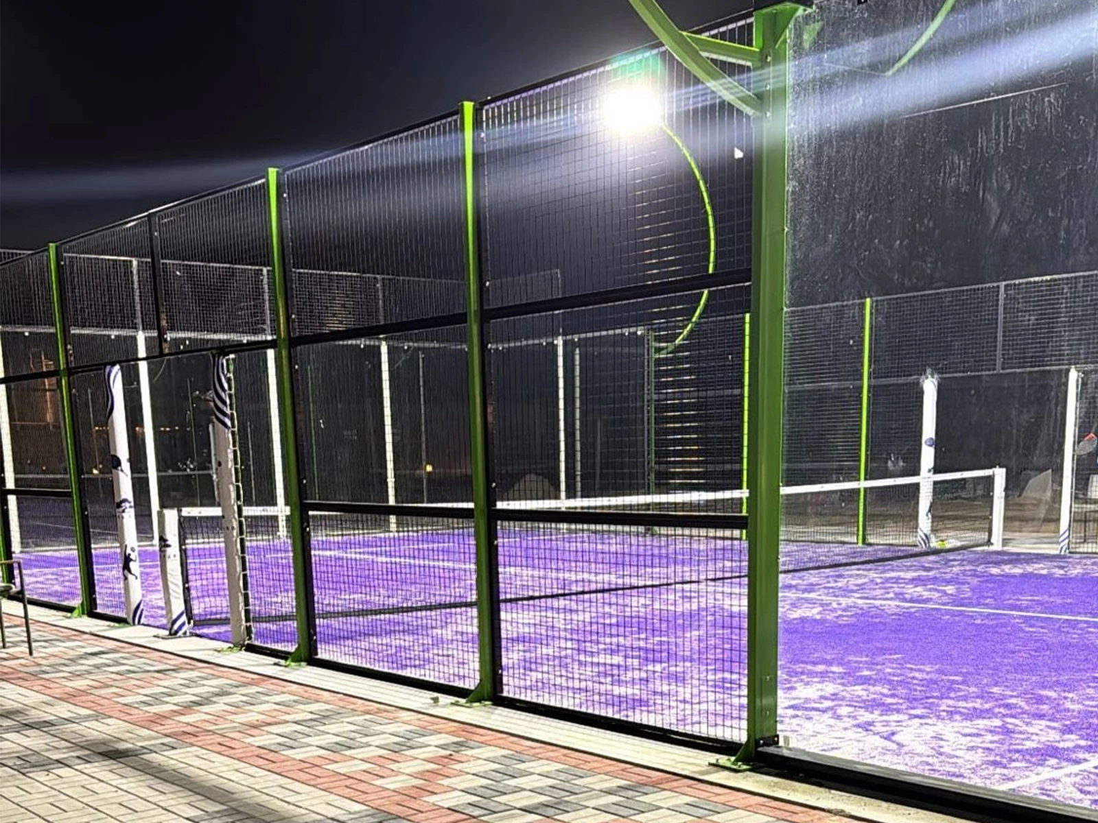Padel Court in Qatar (Purple)