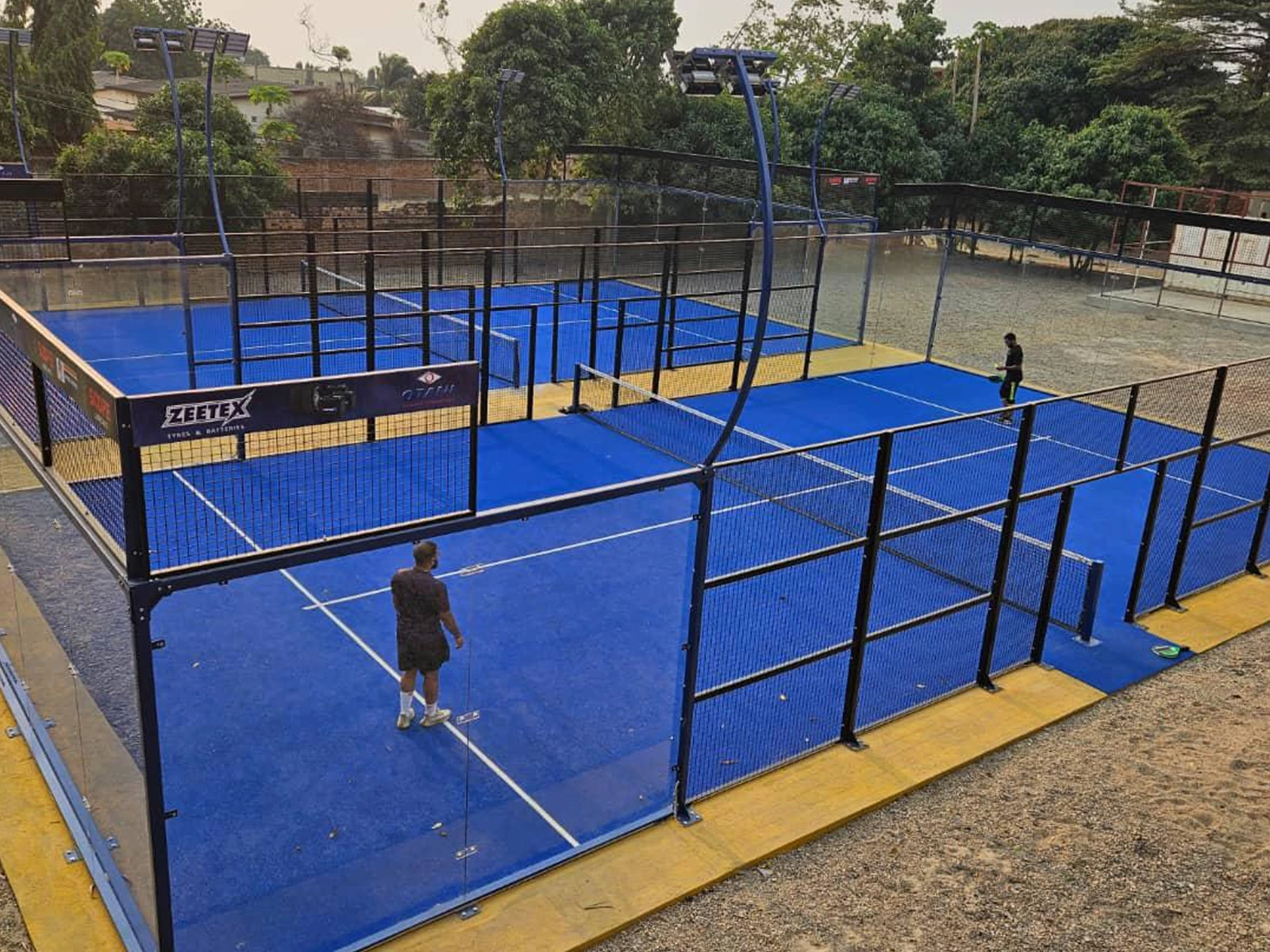 Padel Courts in Burundi, Africa(Blue)