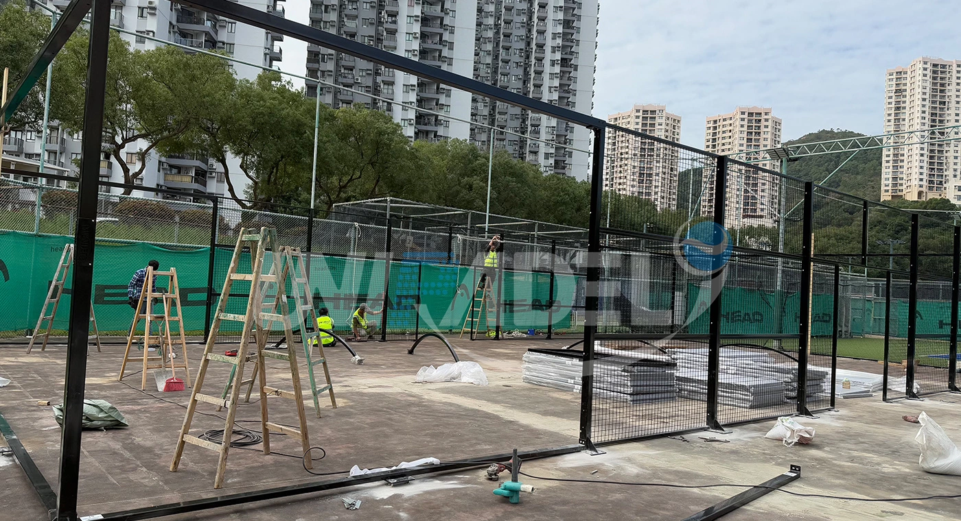 Padel Courts in Discovery Bay Recreation Club, HongKong