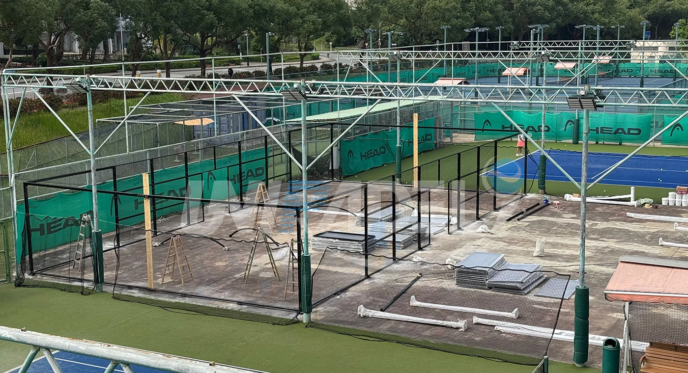 Padel Courts in Discovery Bay Recreation Club, HongKong