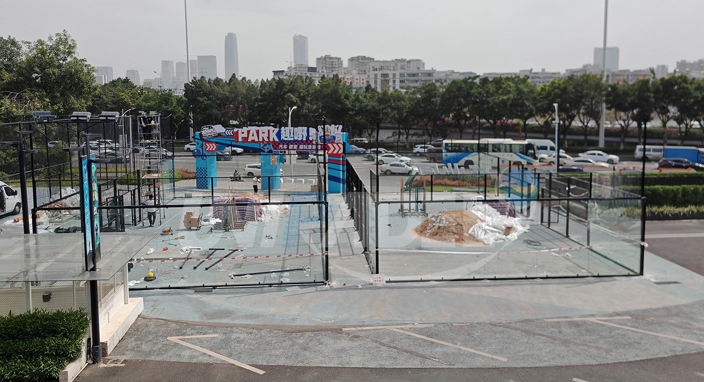 Padel Courts in GuangZhou, China