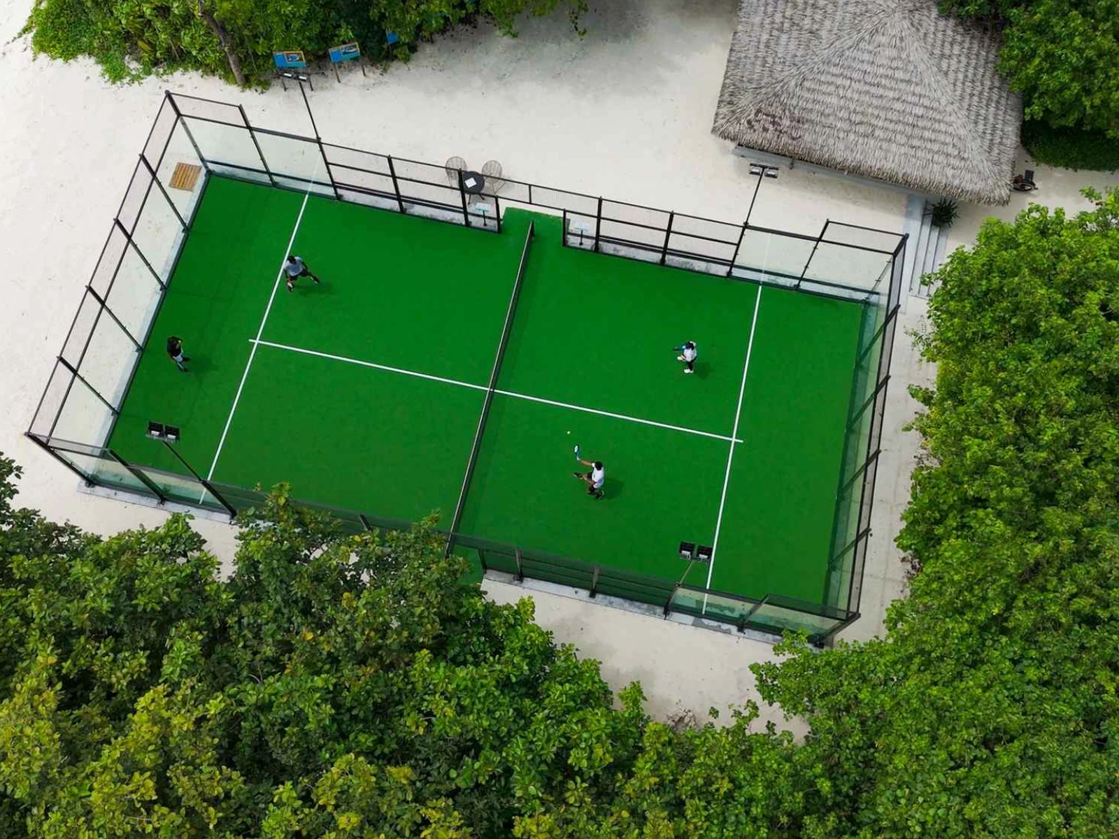 Classic Padel Court in Maldives