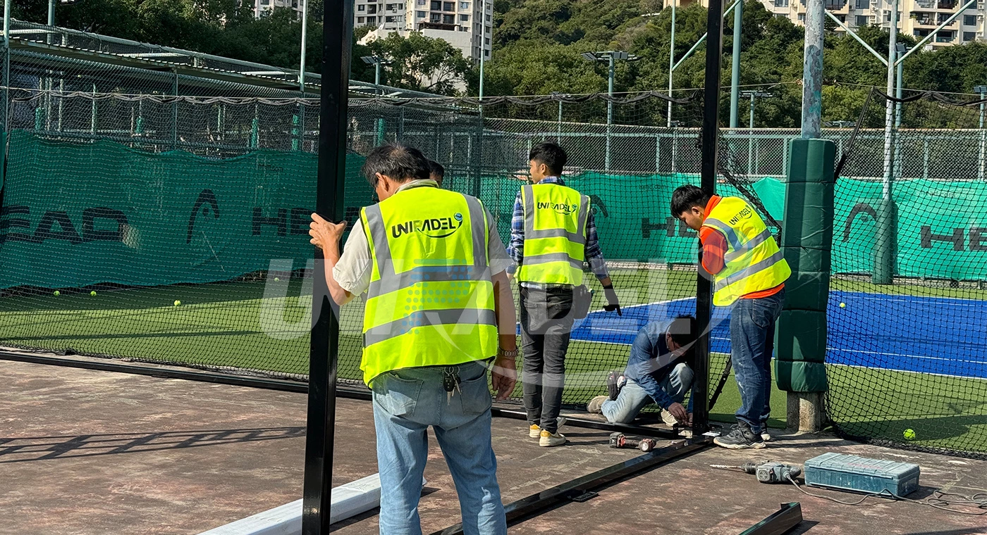 Padel Courts in Discovery Bay Recreation Club, HongKong