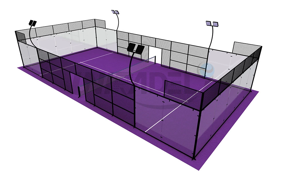 What is a padel tennis court? What are its types?