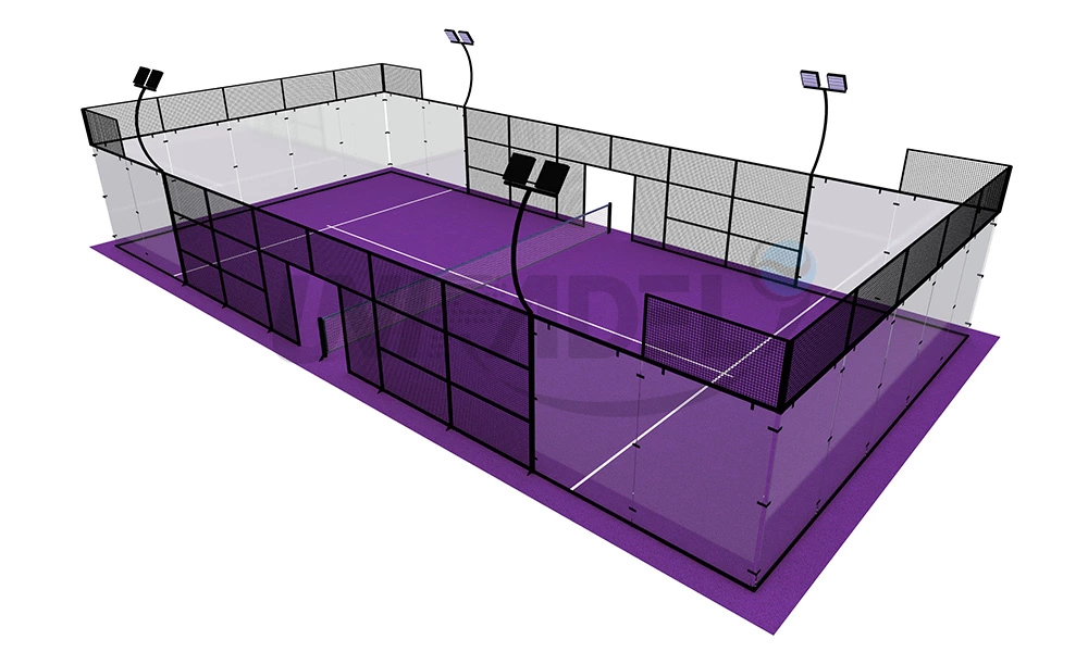 What is a padel tennis court? What are its types?