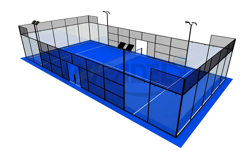 What is a padel tennis court? What are its types?
