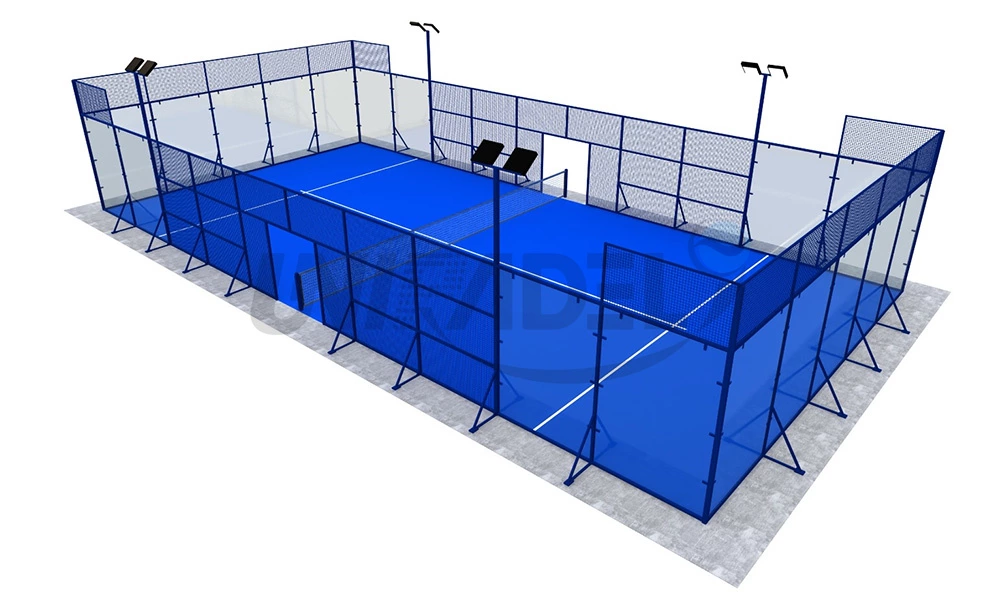 What is a padel tennis court? What are its types?