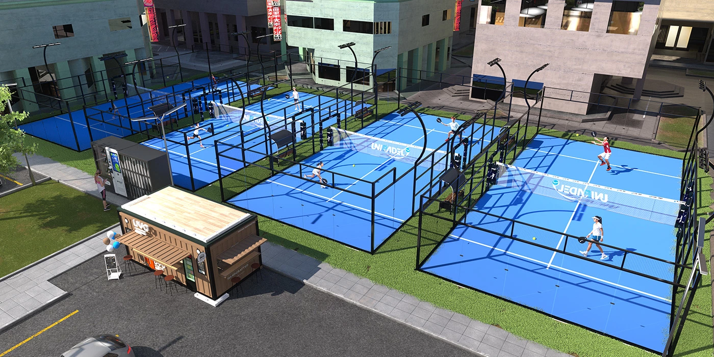 Residential Courtyard Padel Court Base