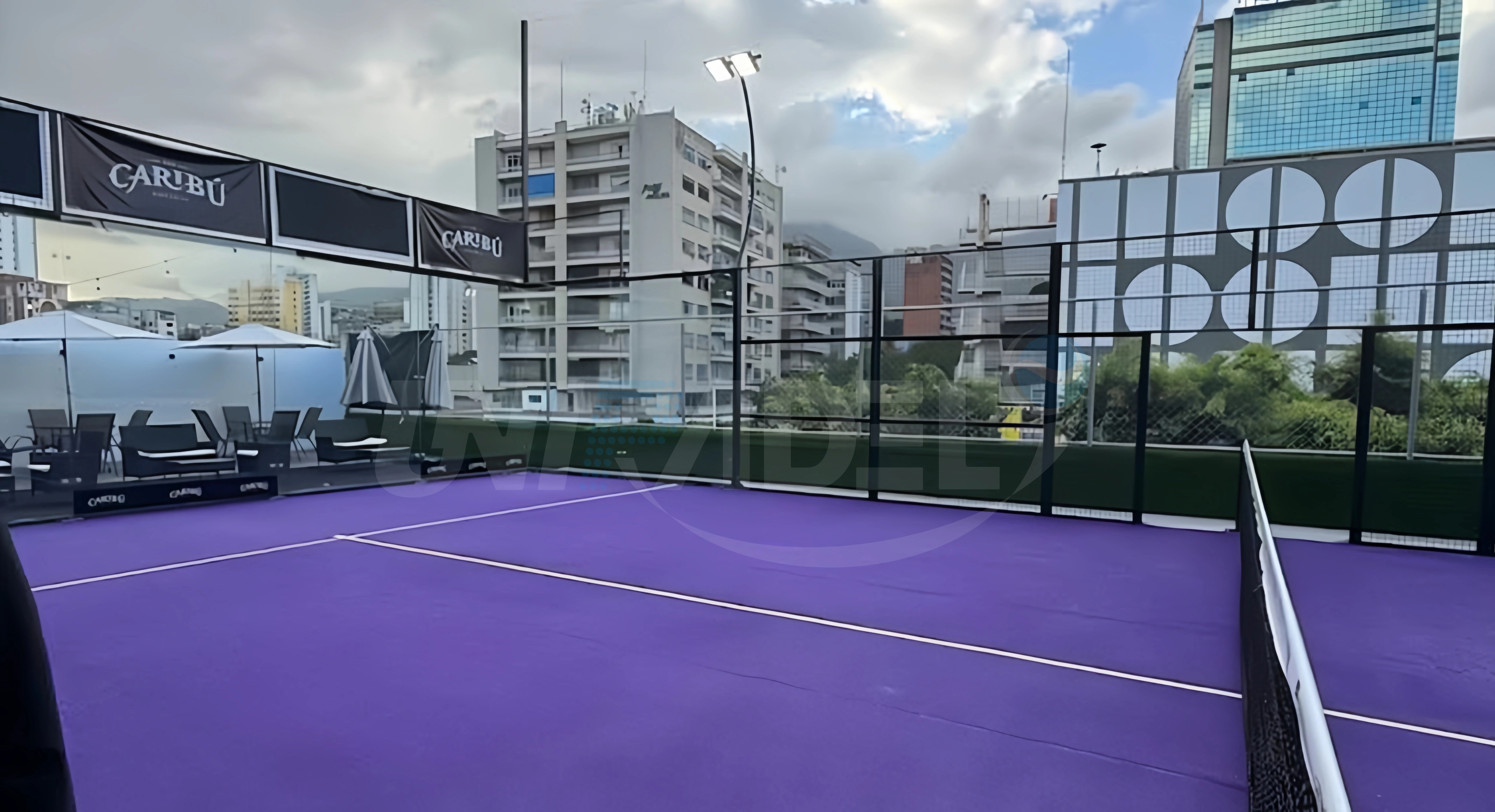 Padel Court with Roof in Miranda, Venezuela
