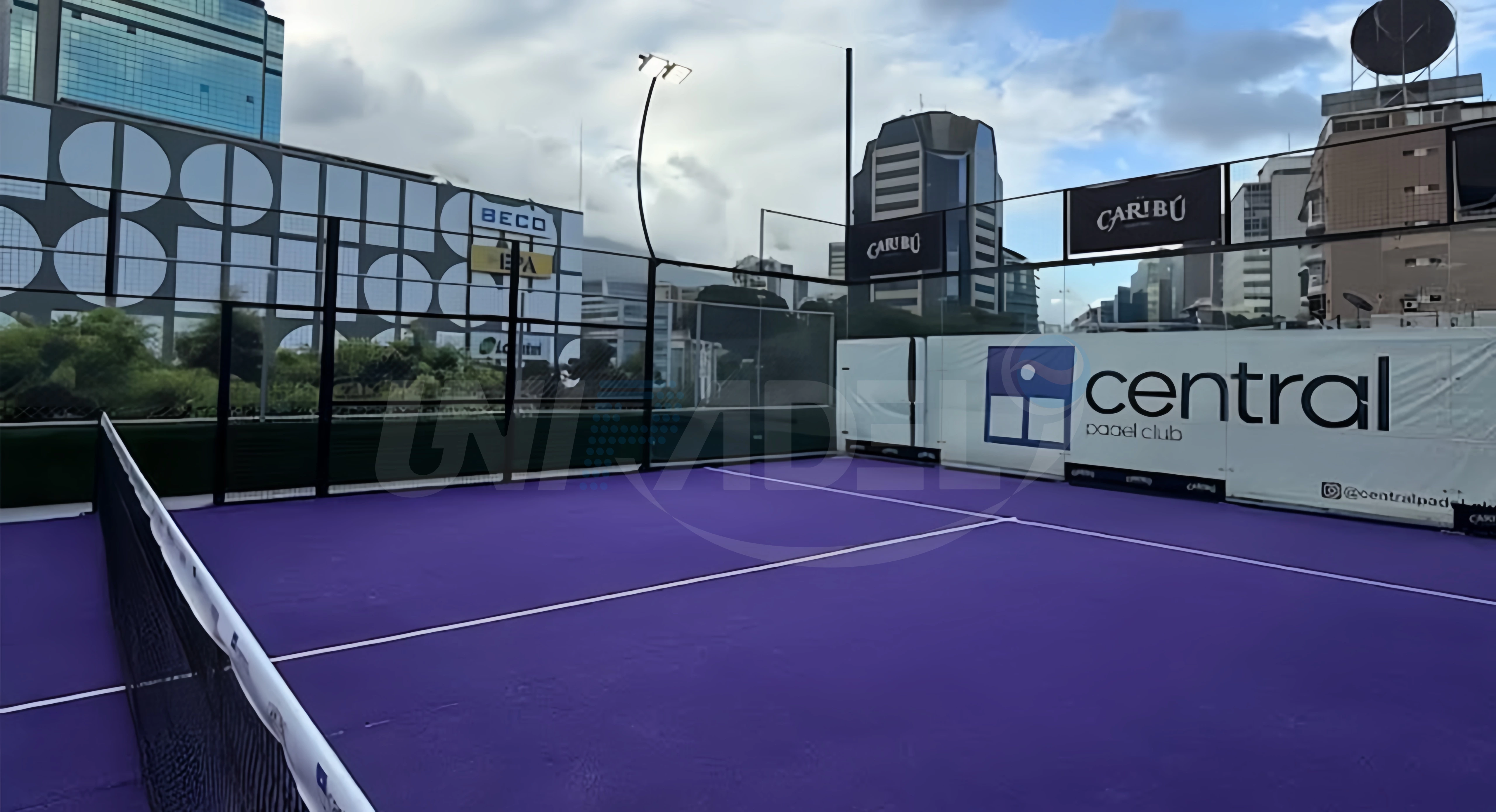 Padel Court with Roof in Miranda, Venezuela